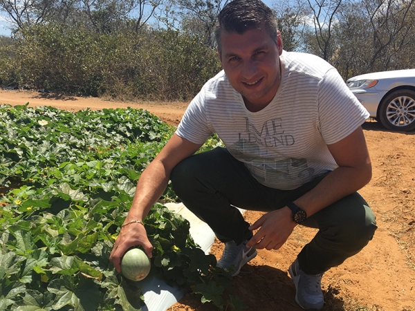 Meloenenspecialist Jacob Aktalan komt het team van MG Fruit versterken.