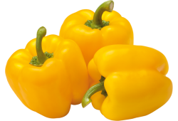 Gele paprika